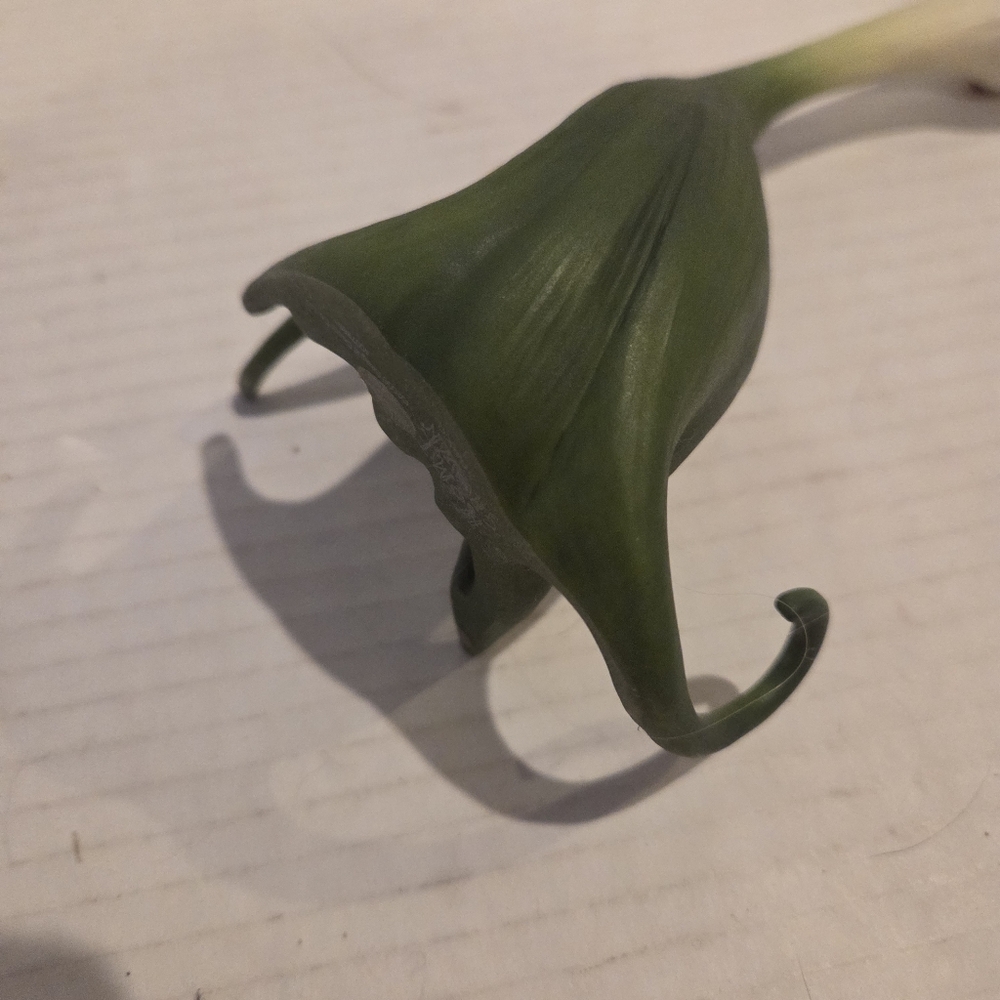 Vintage Enesco Home Grown Green Onion Cat Figurine Boho Bohemian Vegetable - Picture 8 of 9